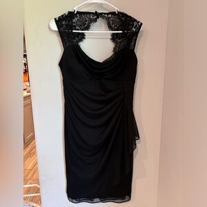 WOMEN'S SCARLETT FORMAL EVENING COCKTAIL PARTY BLACK DRESS SIZE 8